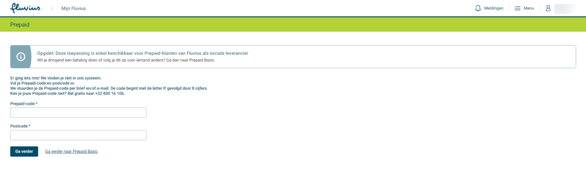 Code Prepaid