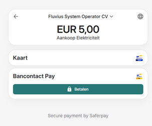 Betaal per app (Bancontact Pay)