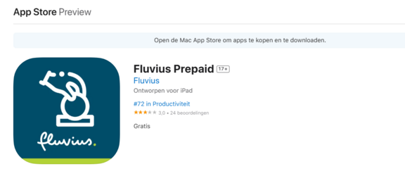 Open de App store (iPhone)
