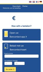 Volg de stappen om je betaling uit te voeren