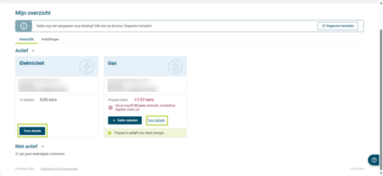 Klik vervolgens op 'Toon details'