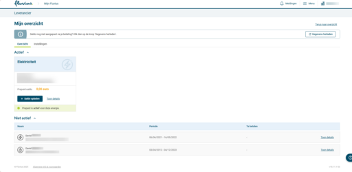 Je net nu geregistreerd en aangemeld